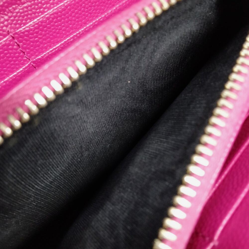 Saint Laurent YSL Hot Pink Portefeuille Envelope Wallet - Picture 7 of 10
